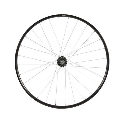 Voorwiel hybridefiets 28" dubbelwandig 23c qr 9 mm voor schijfremmen