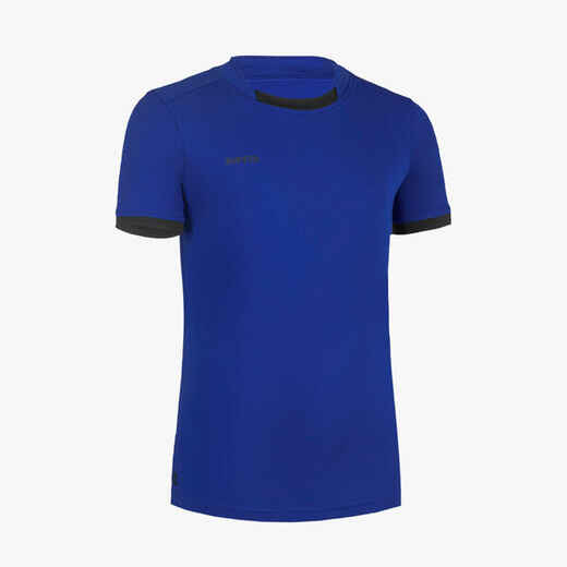 
      Rugbytrikot Kurzarm R100 Kinder blau
  