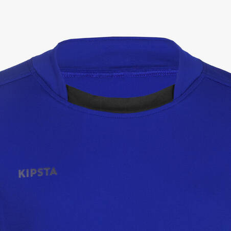 Kaus Rugby Anak-Anak R100 - Biru