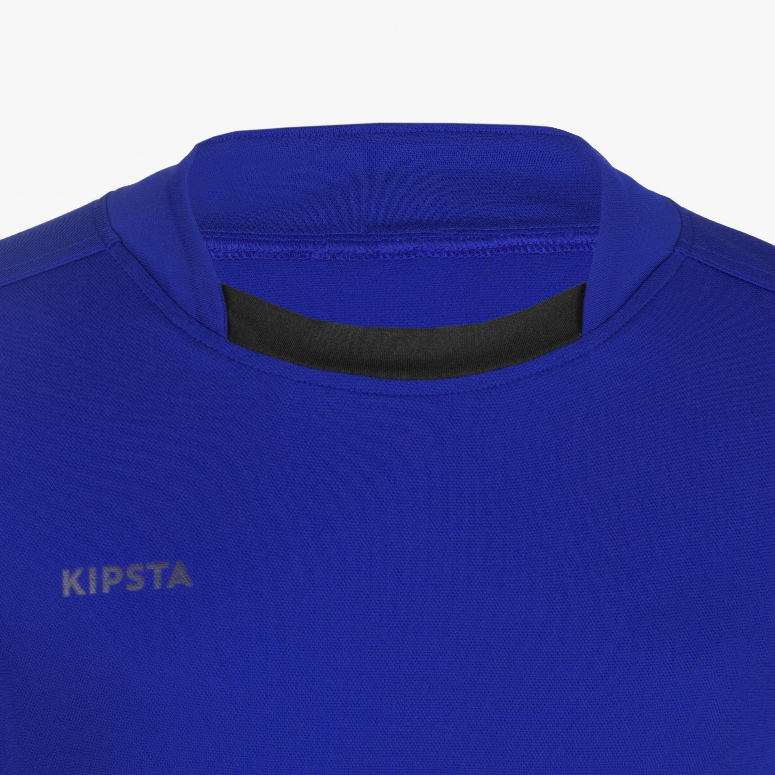 Kids' Short-Sleeved Rugby Shirt R100 - Blue 3/4