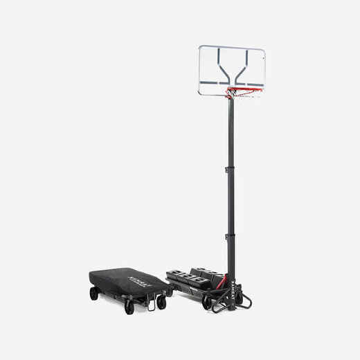 
      Basketbalový kôš B500 Easy Box skladací s kolieskom nastaviteľný 2,40-3,05 m
  