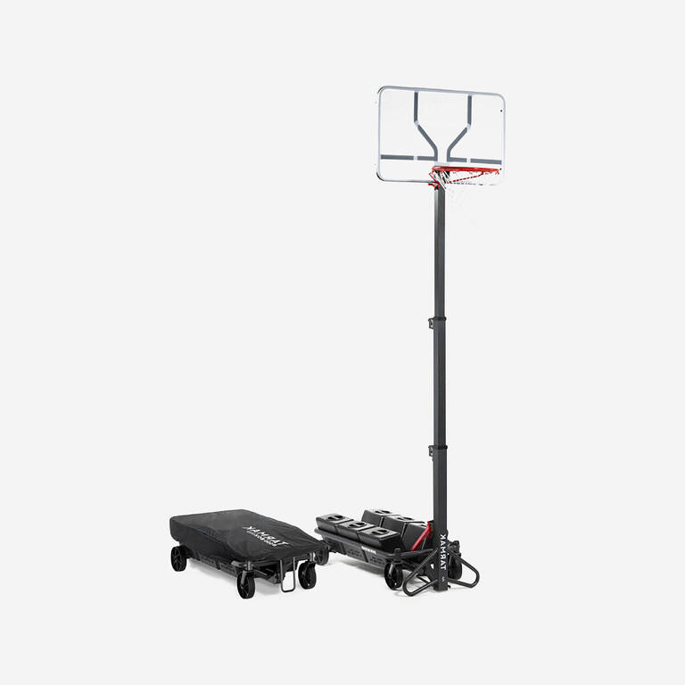 Basketball Hoop Standing Backboard B500 Easy Box Set UP and Store in 1 minute