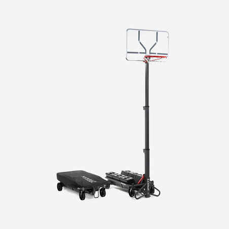 Adjustable (2.40m to 3.05m) Folding Basketball Hoop B500 Easy Box