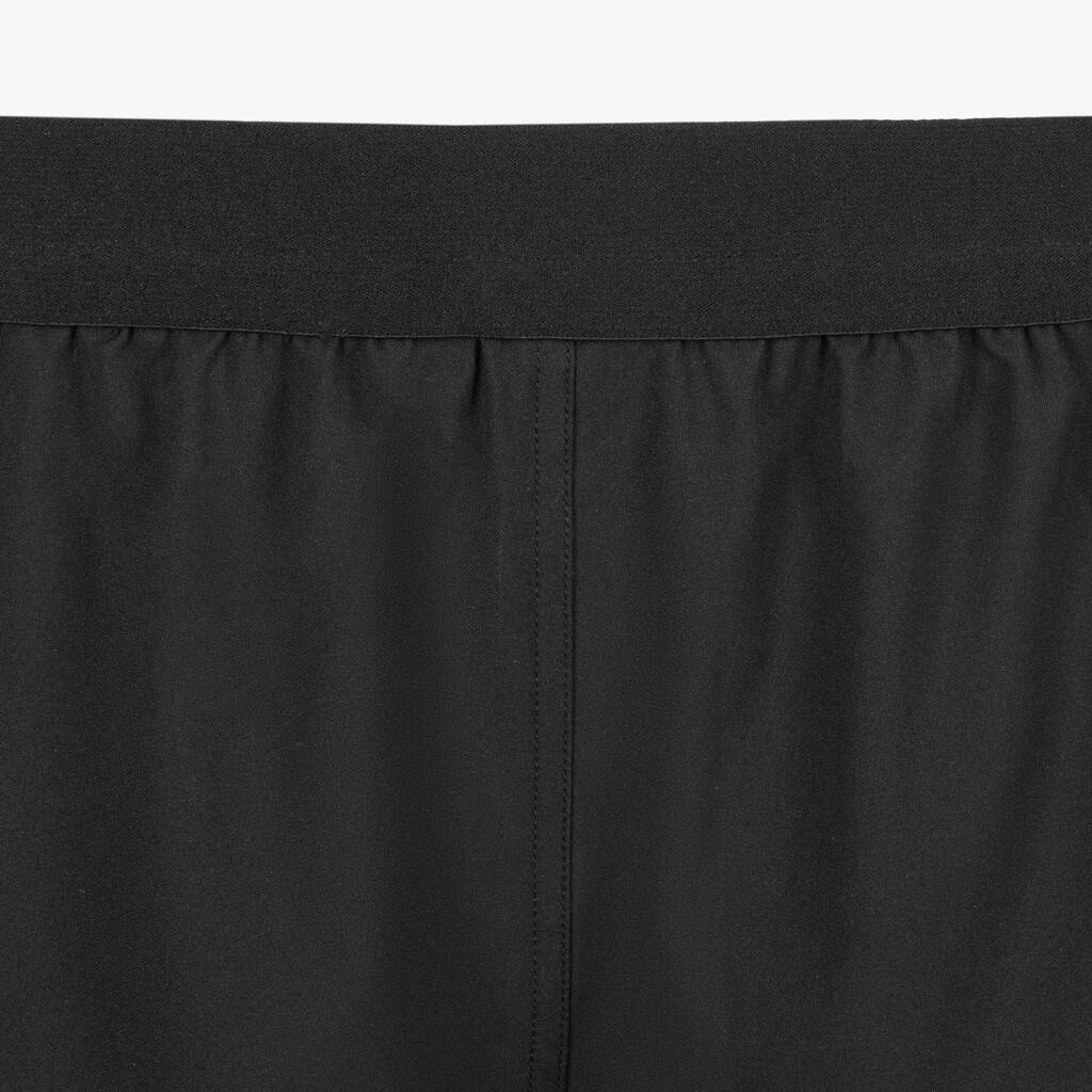 Rugbyshorts R500 Damen schwarz