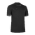 Maillot manches courtes de rugby Homme - R100 noir gris