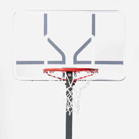 Adjustable (2.40m to 3.05m) Folding Basketball Hoop B500 Easy Box