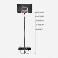 Canasta de baloncesto ajustable 2,20-3,05m Tarmak B100