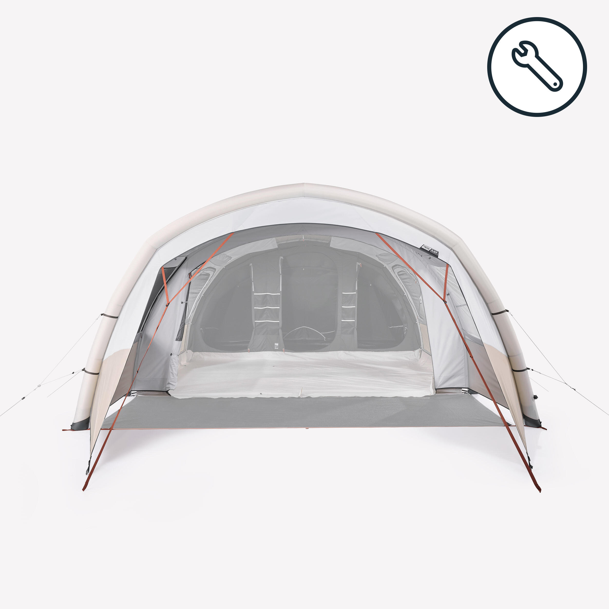 Teto duplo - peça sobresselente para tenda air seconds 6.3 xxl fresh&black