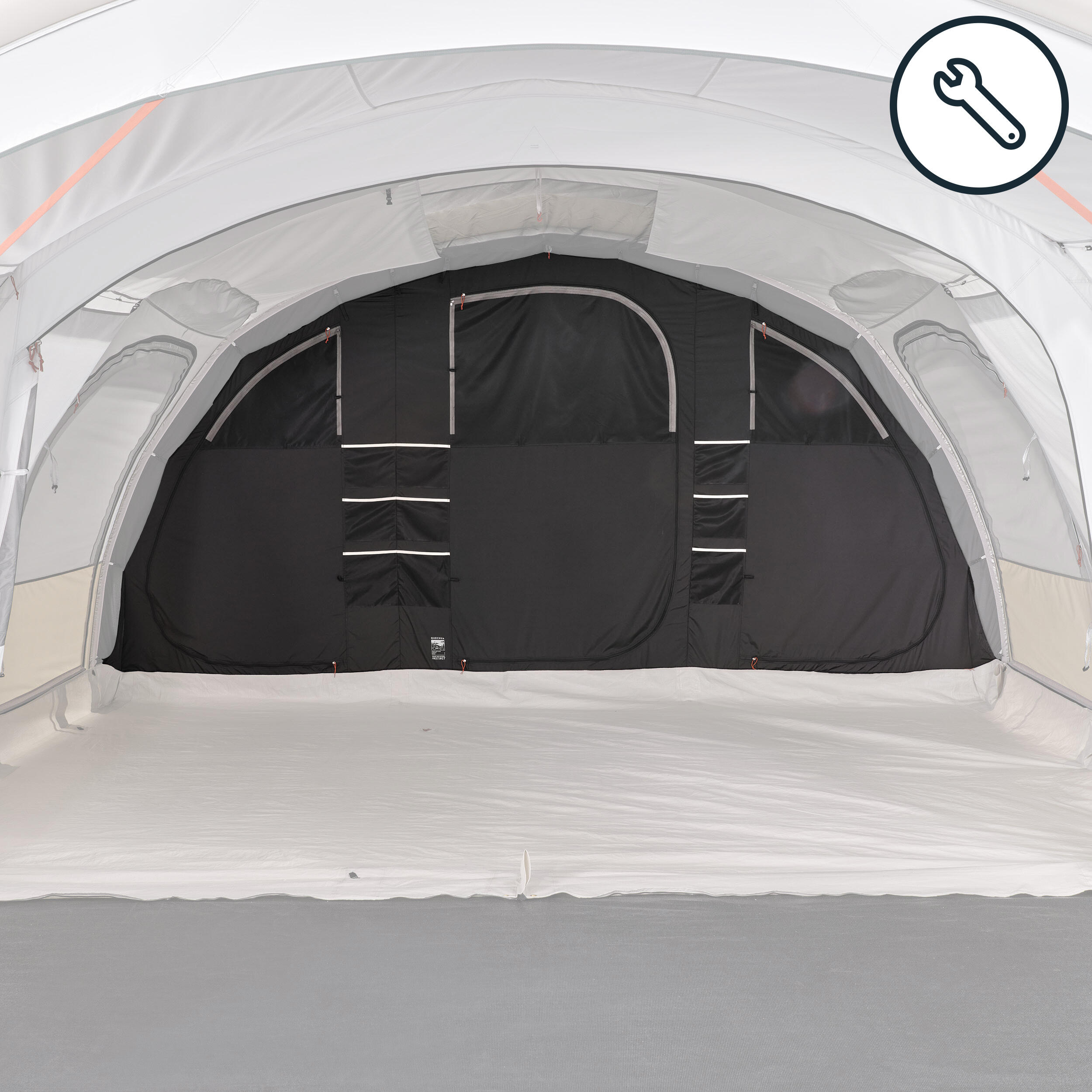 QUECHUA Spálňa – náhradný diel stanu Air Seconds 6.3 XXL Fresh&Black