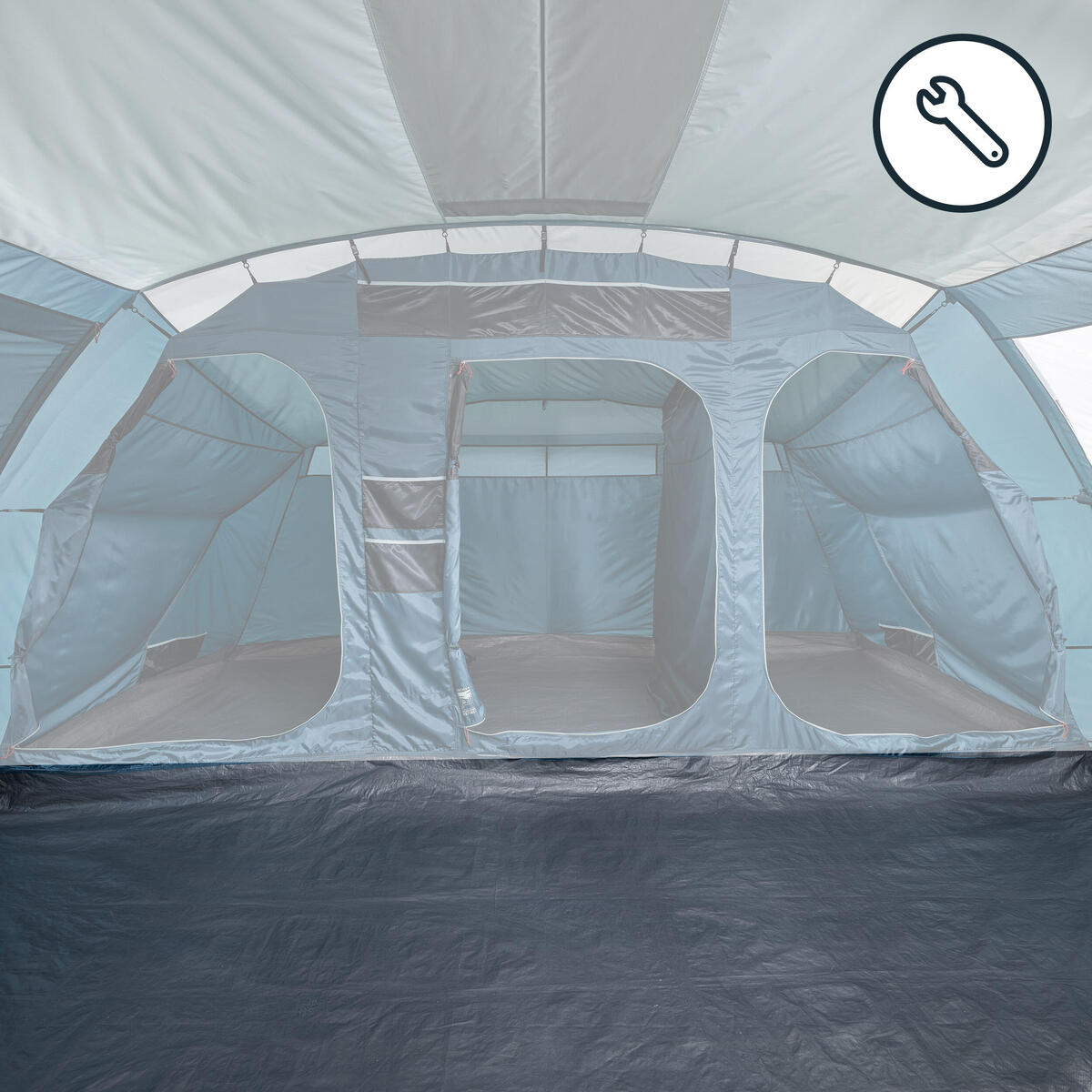 TAPIS DE SOL - PIÈCE DÉTACHÉE POUR LA TENTE ARPENAZ 6.3