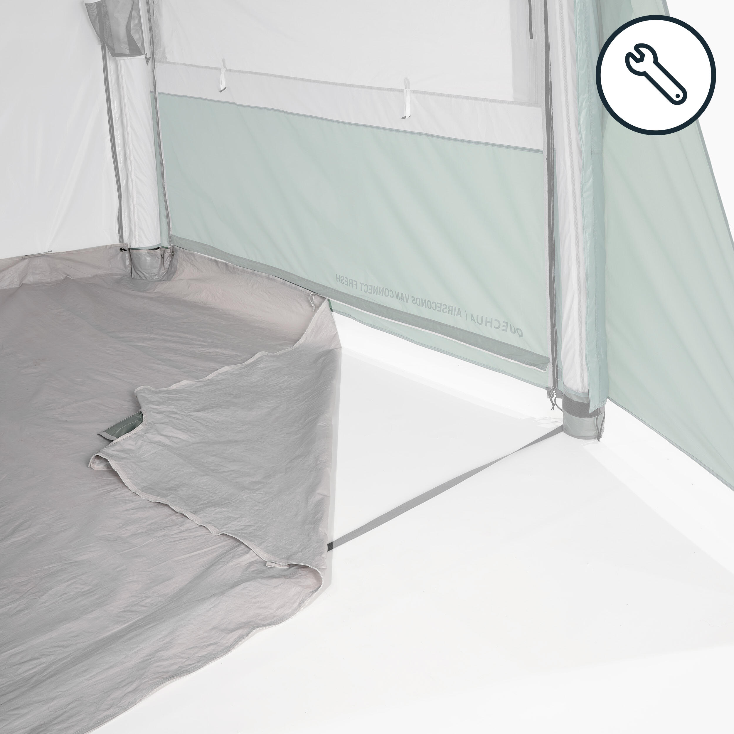 Sátoralj Van Connect Air Seconds Fresh nappalihoz Quechua akciós termékkép 1