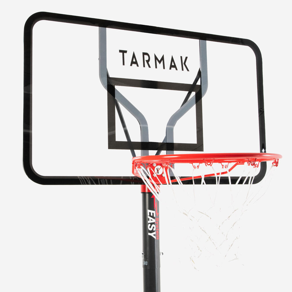 Basketbalový kôš B100 Easy na nastaviteľnom podstavci 2,20-3,05 m polykarbonát