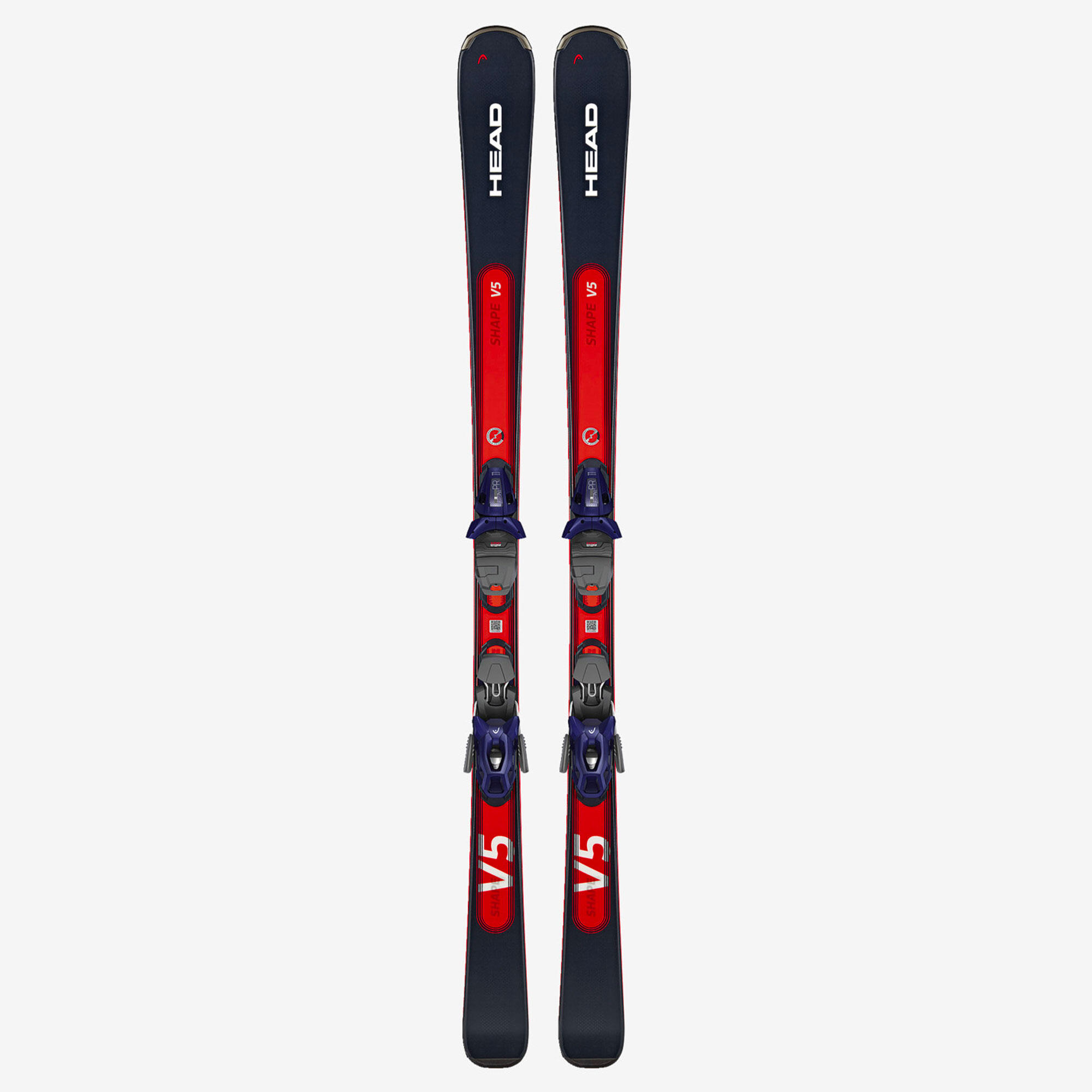 MEN'S ALPINE SKI WITH BINDINGS - SHAPE E.V5 SW AM