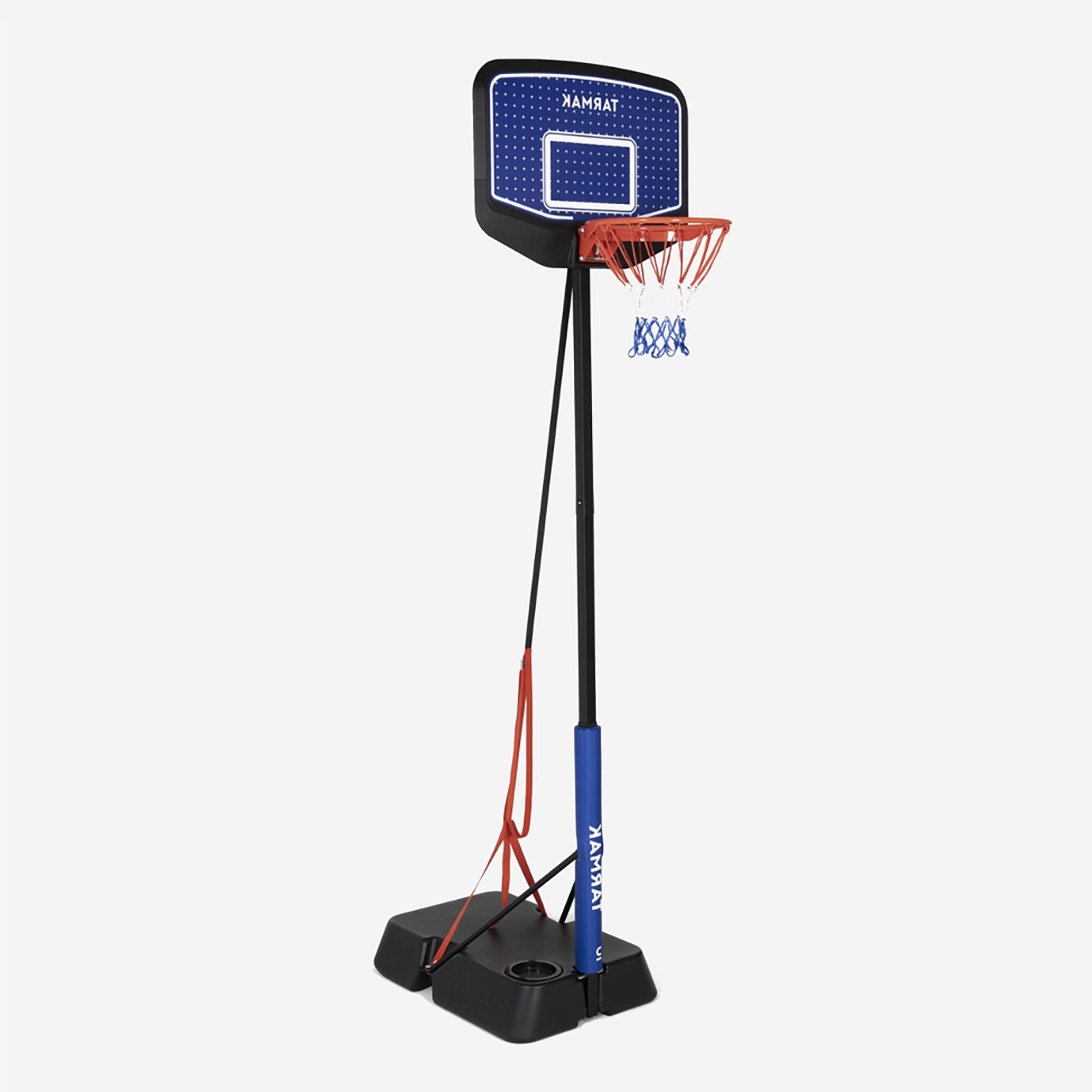 Mini Basketball Hoop with Ball and Breakaway Spring Rim for Over the Door  Play by Hey! Play! Red M350038 - Best Buy