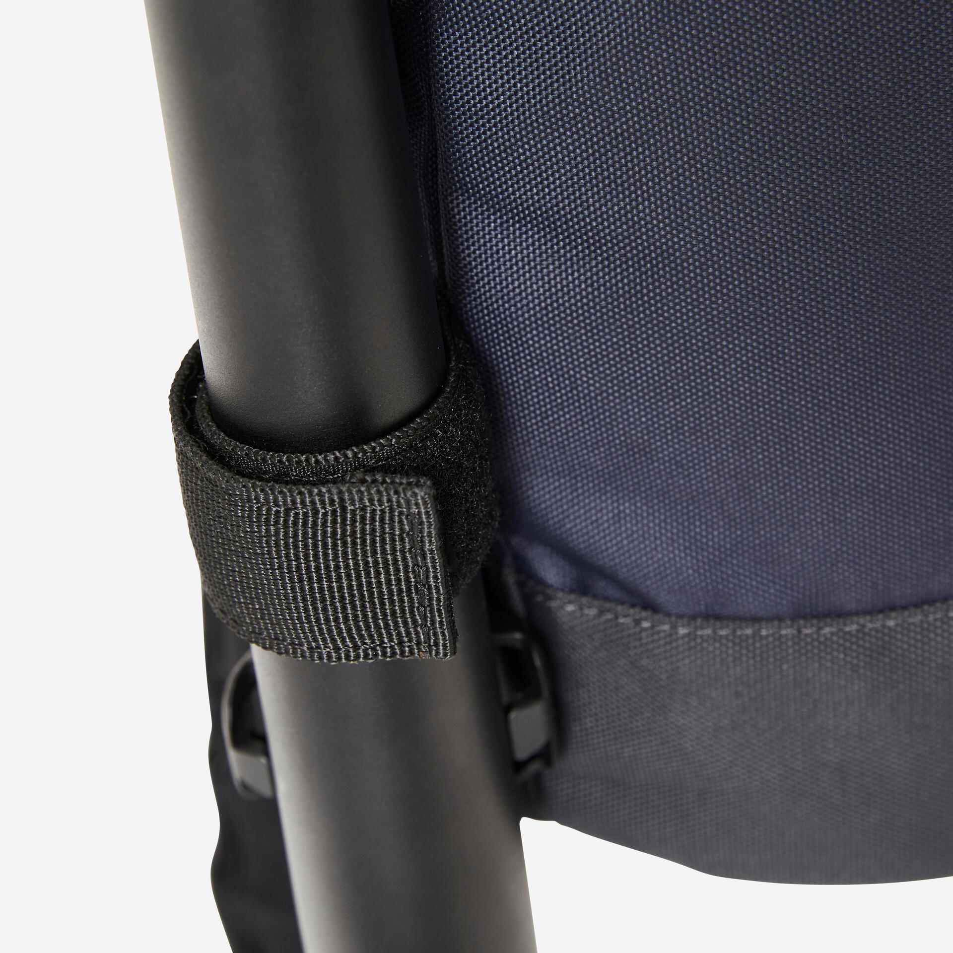 Compactable Folding Bike 10 L Pannier with Shoulder Carry Strap Blue