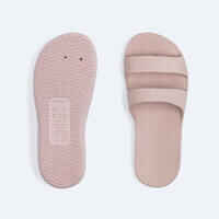Women's Pool Sandals SLAP 100 BASIC pink
