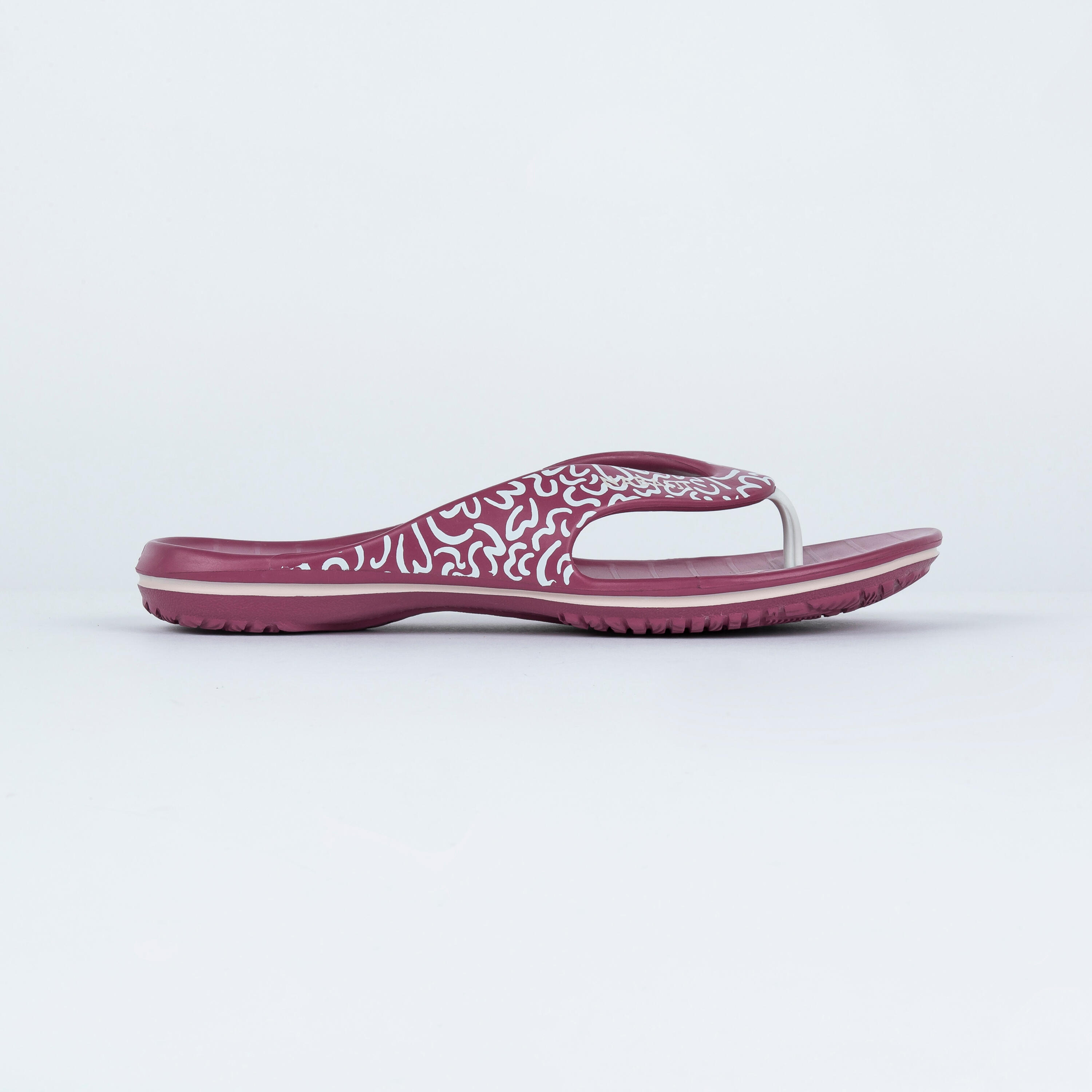 Women's Pool Flip Flops - Tonga 500 - Ondu Dusty Pink