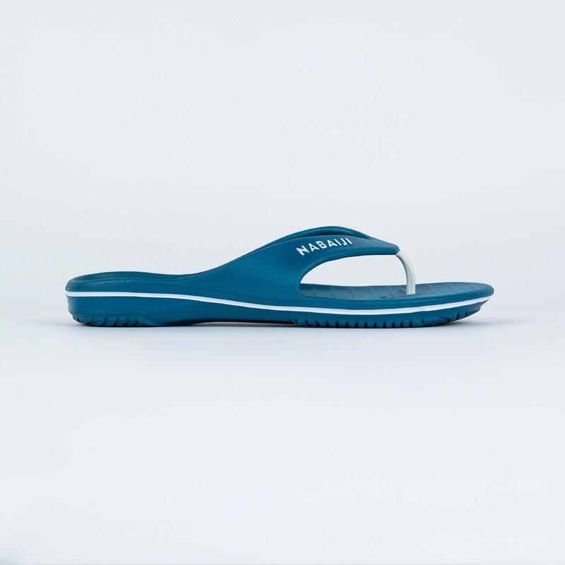 Chanclas dedo Piscina 500 Basic Hombre Azul Eléctrico