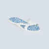 Dámske plavecké šľapky Slap 500 modré