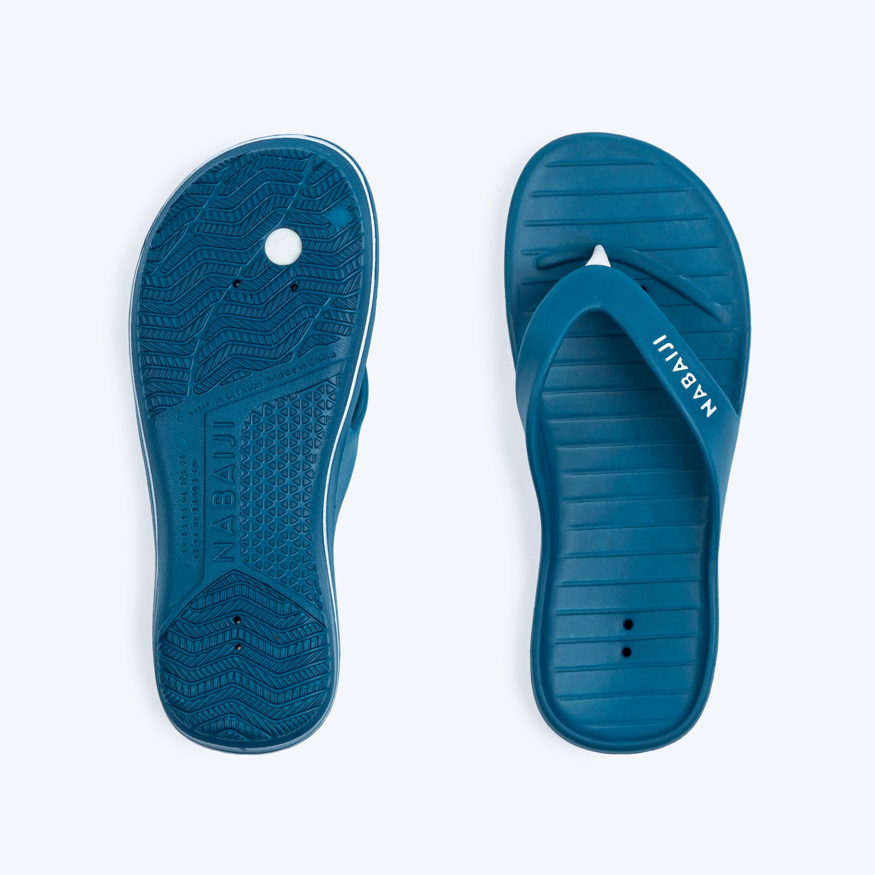 Men's pool flip-flops - Tonga 500 - Electric blue 2/4