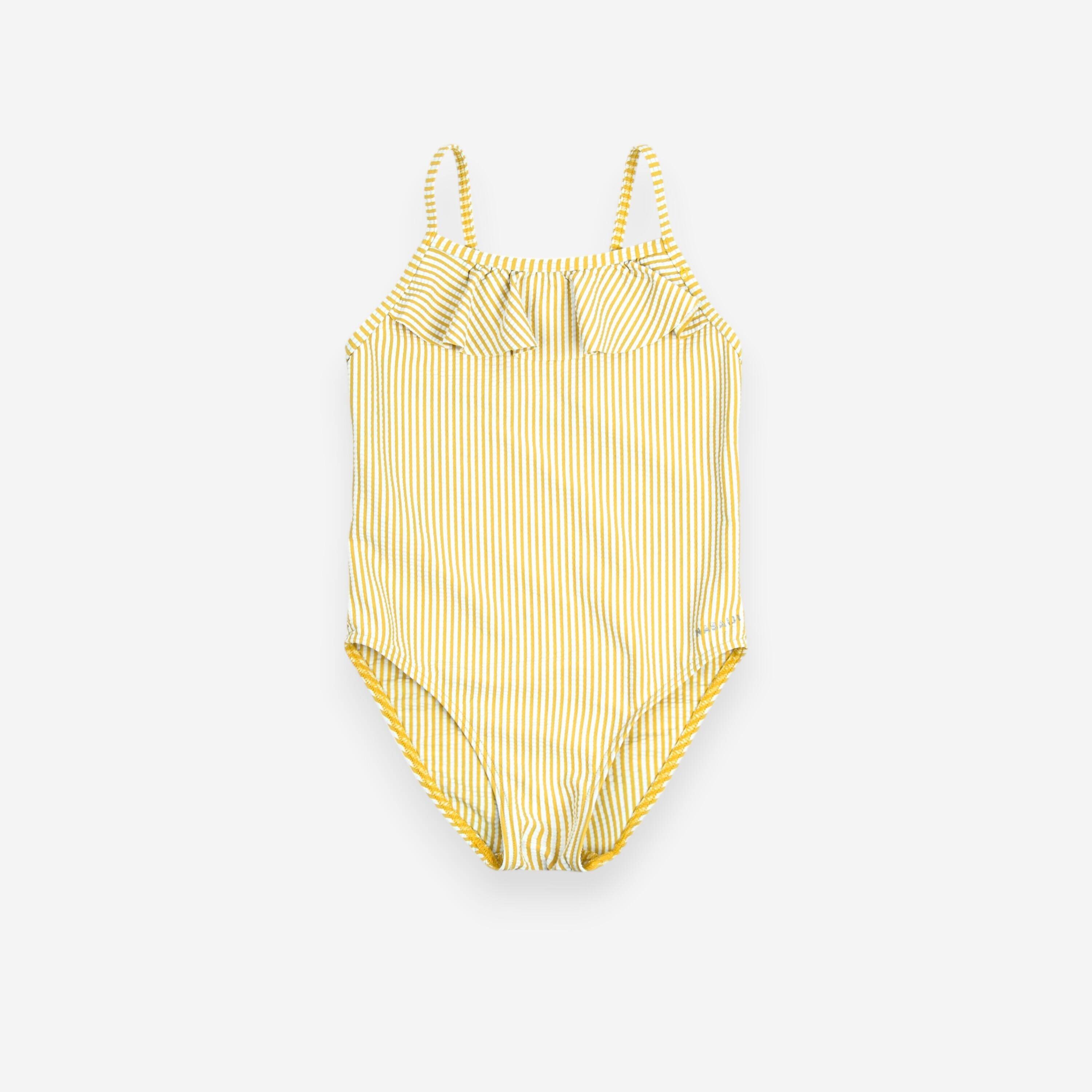 Baby Girls' 1-Piece Swimsuit Print with Ruffles Comfortable & Cute -  1