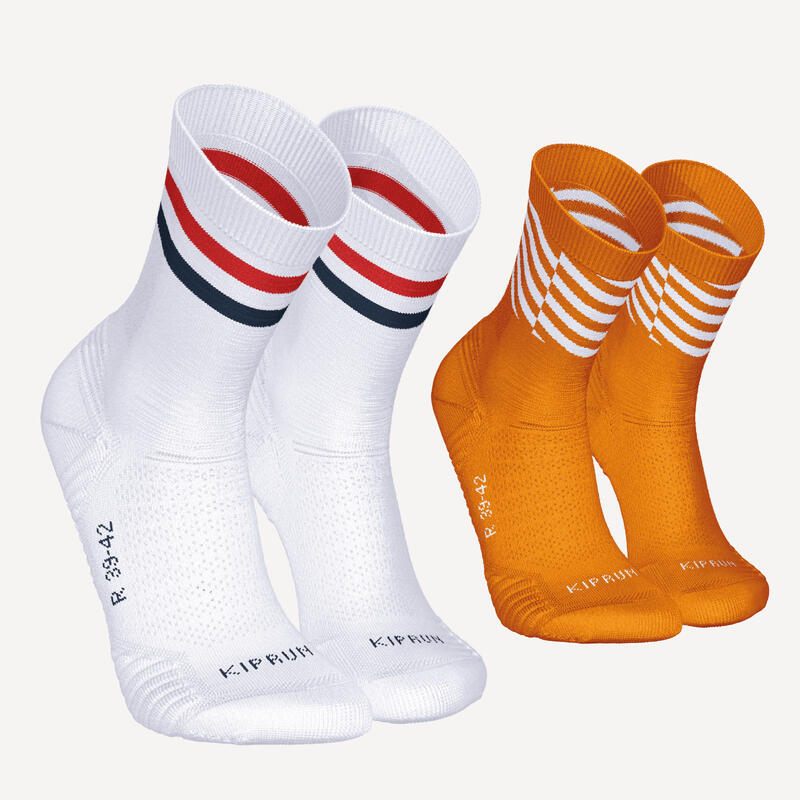 Laufsocken halbhoch dick 2er-Pack - Run 500 NL 