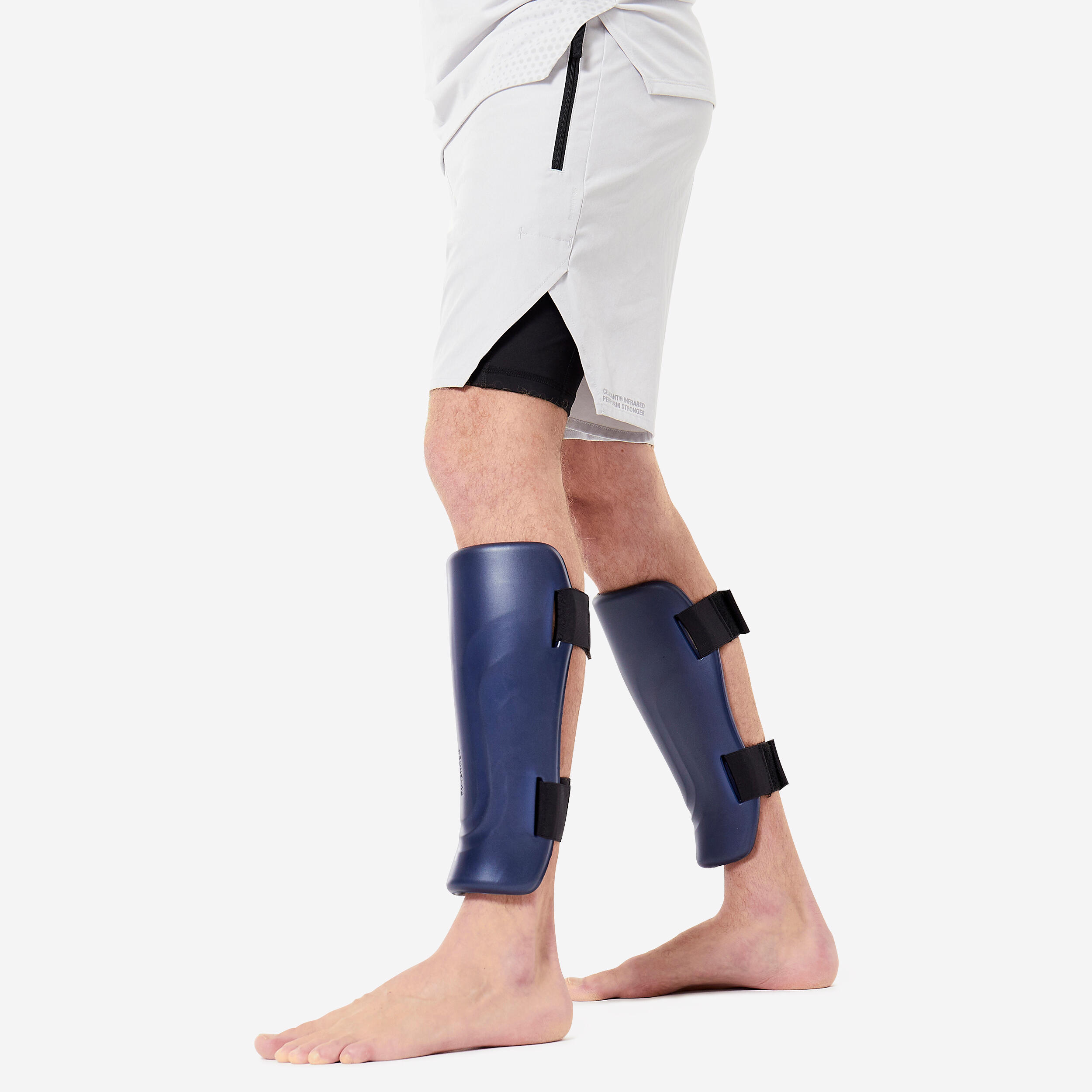 Adult full-contact and French boxing shin guards