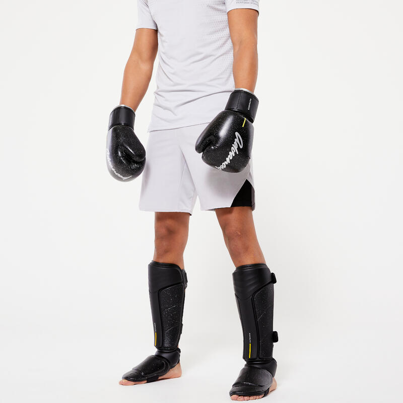 Kickboxing/Muay Thai Gloves 500 - Black