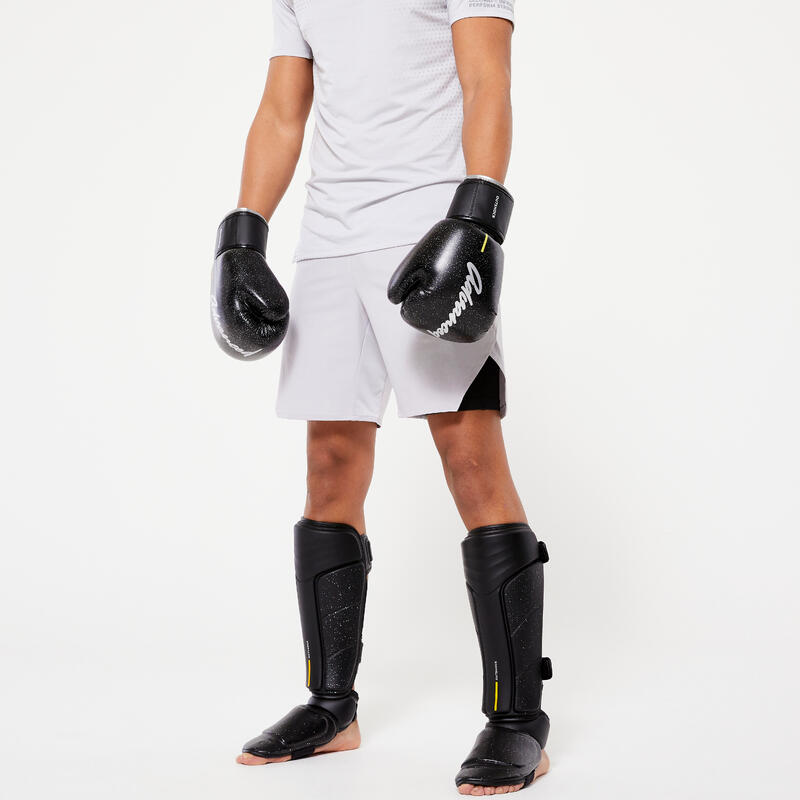 LUVAS DE KICKBOXING/MUAY THAI 500 PRETO