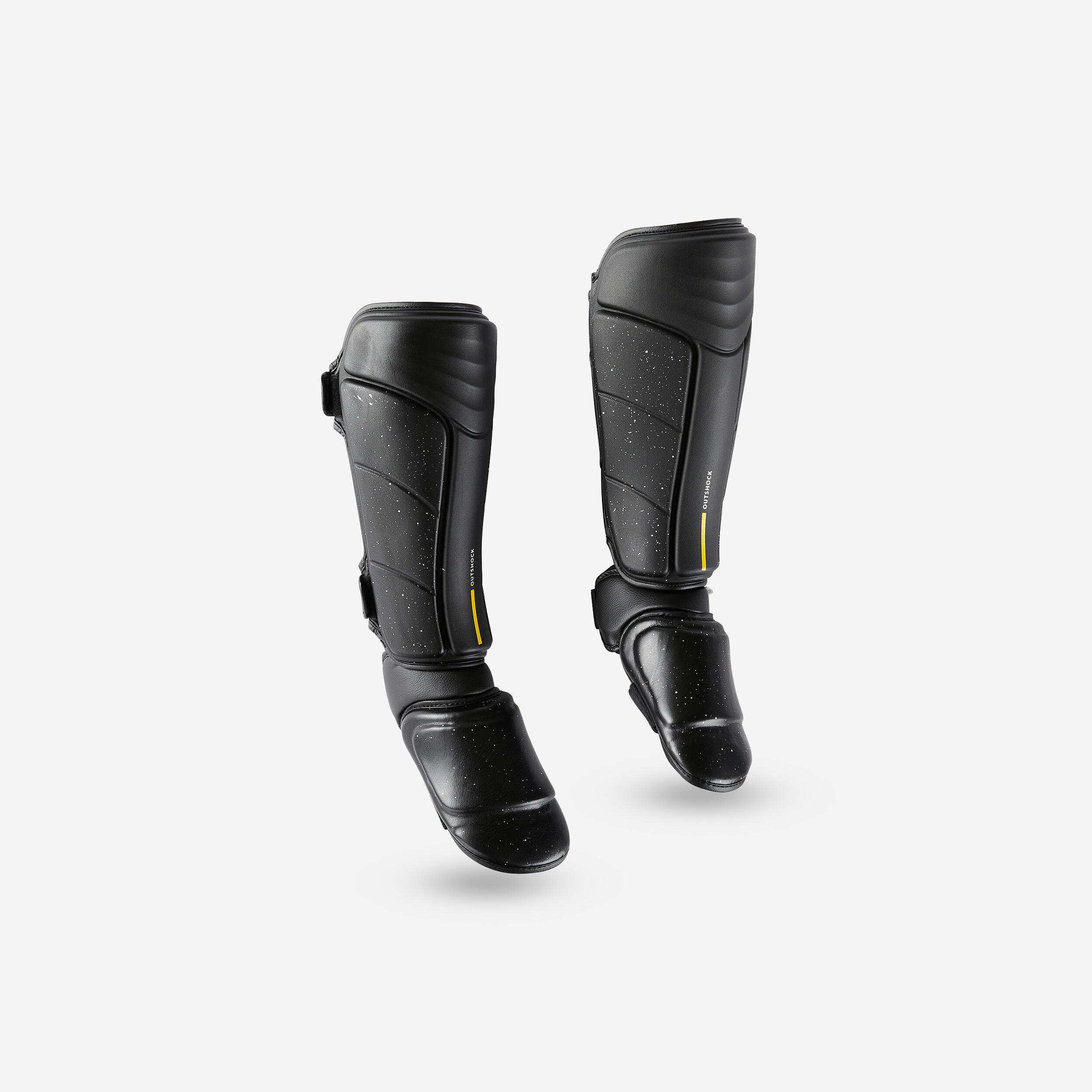 Outshock - Protège Tibias-pieds De Muay-thai, Kick-boxing Et Mma Adulte - Protège Tibia Et Pied - Sports De Combats - - 40m - Decathlon