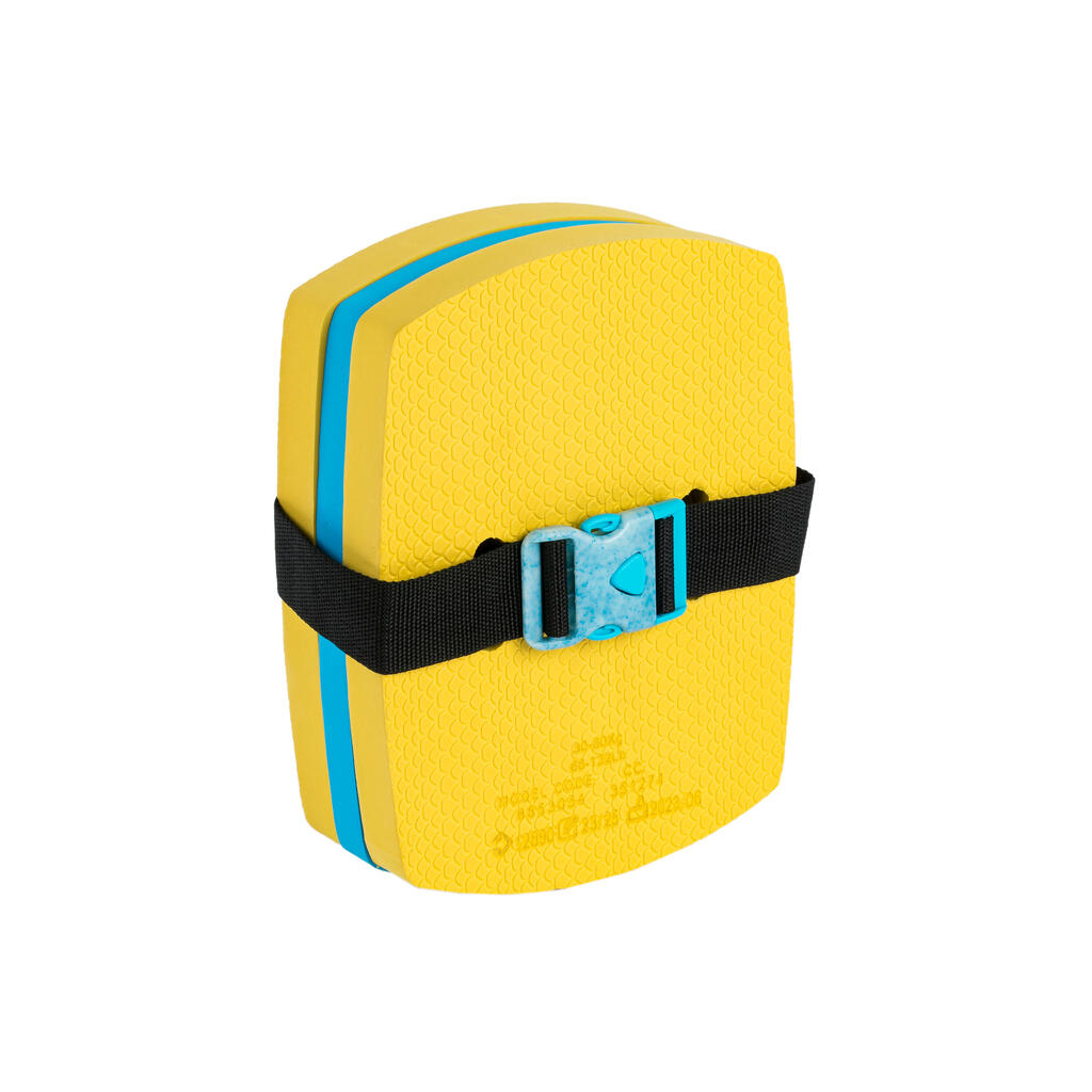 Ceinture de natation bleu vert 30-60 kg avec flotteur amovible
