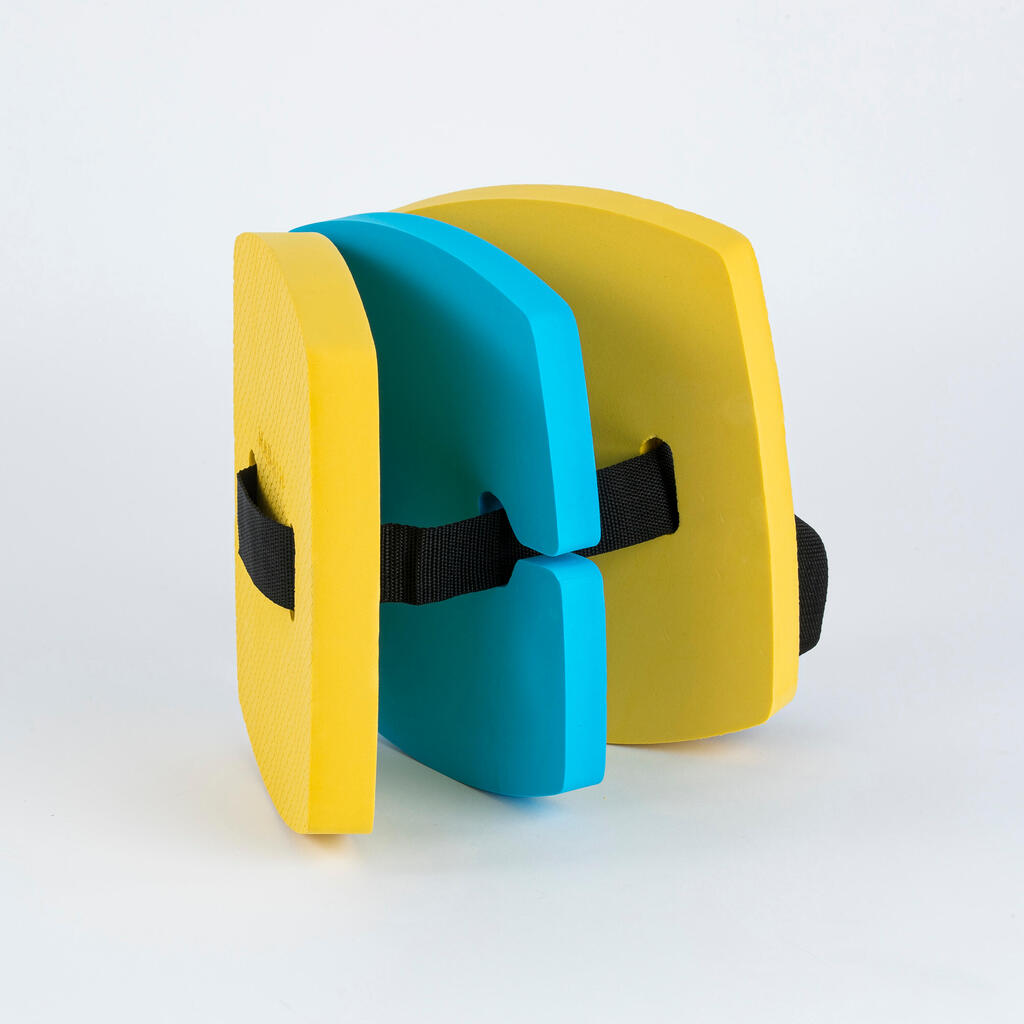 Ceinture de natation bleu vert 30-60 kg avec flotteur amovible