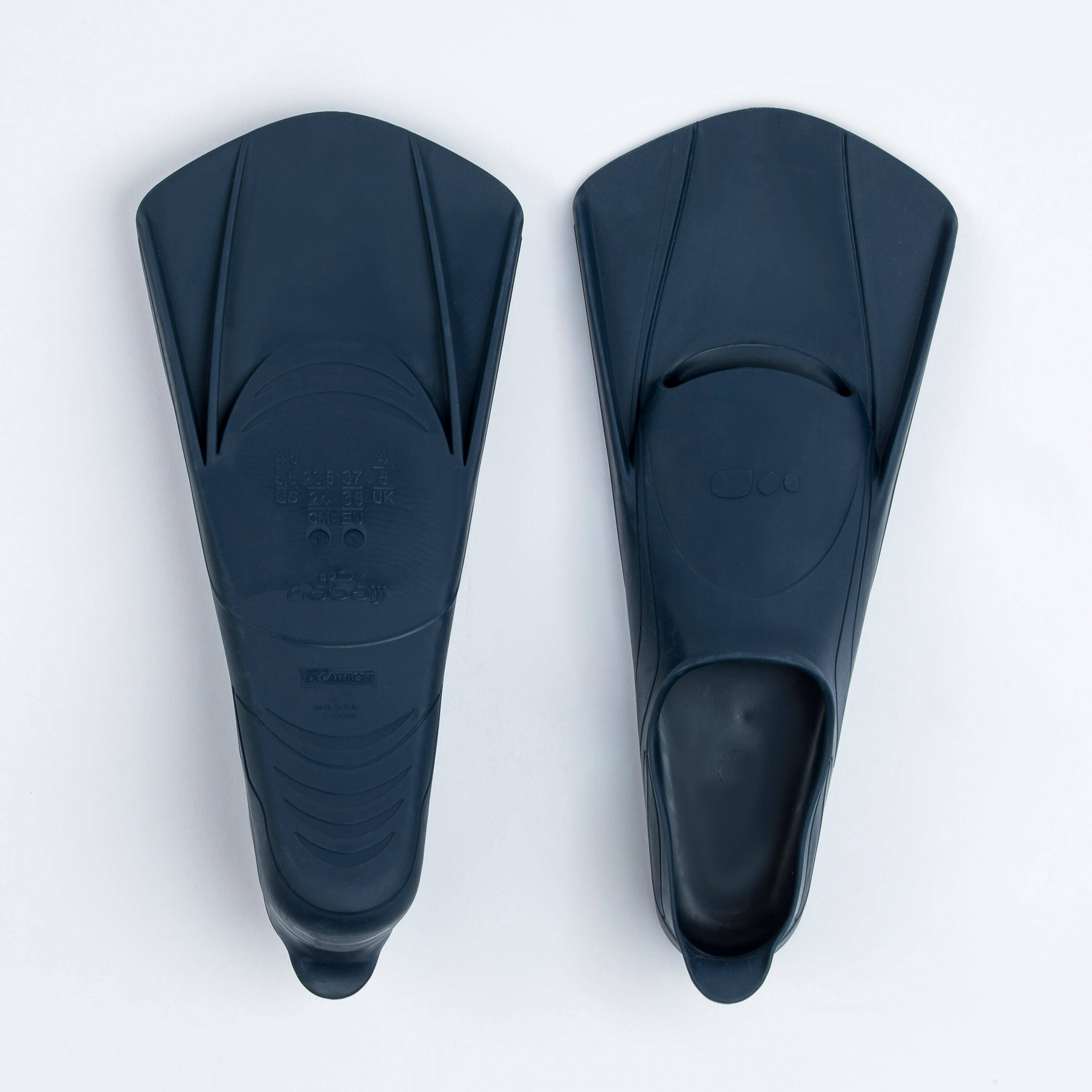 Swimming Fins Easyfin Secure Fit & Efficient Navy Blue -  3