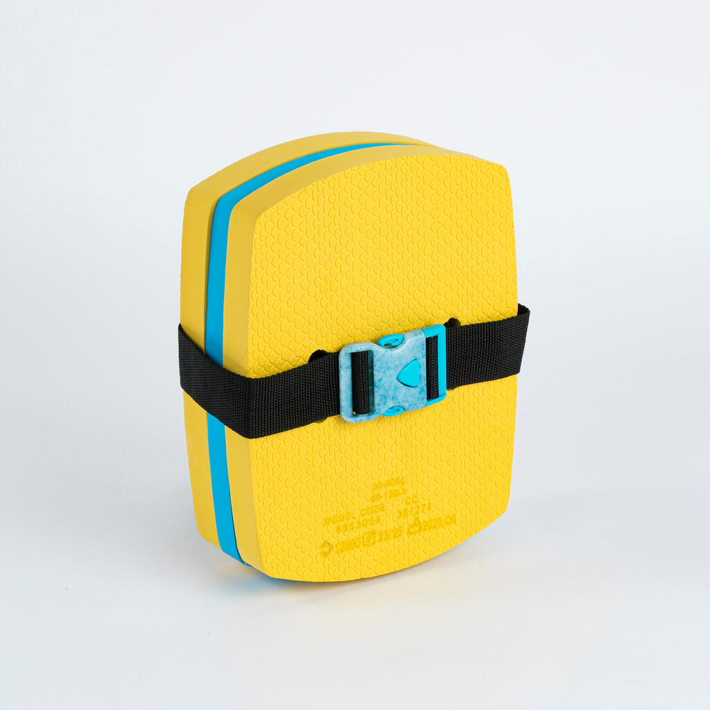 Ceinture de natation bleu vert 30-60 kg avec flotteur amovible