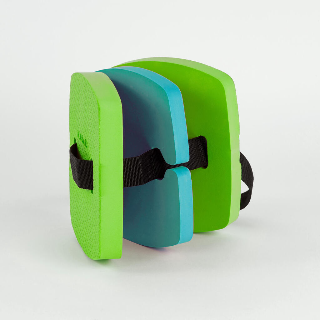 Ceinture de natation bleu vert 15-30 kg avec flotteur amovible