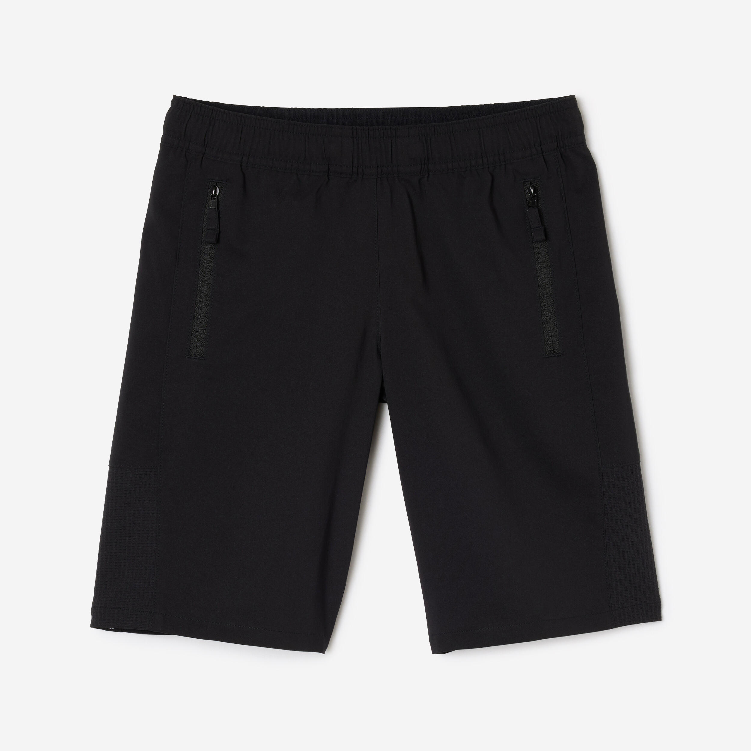 DECATHLON Kids' Breathable Shorts - Black