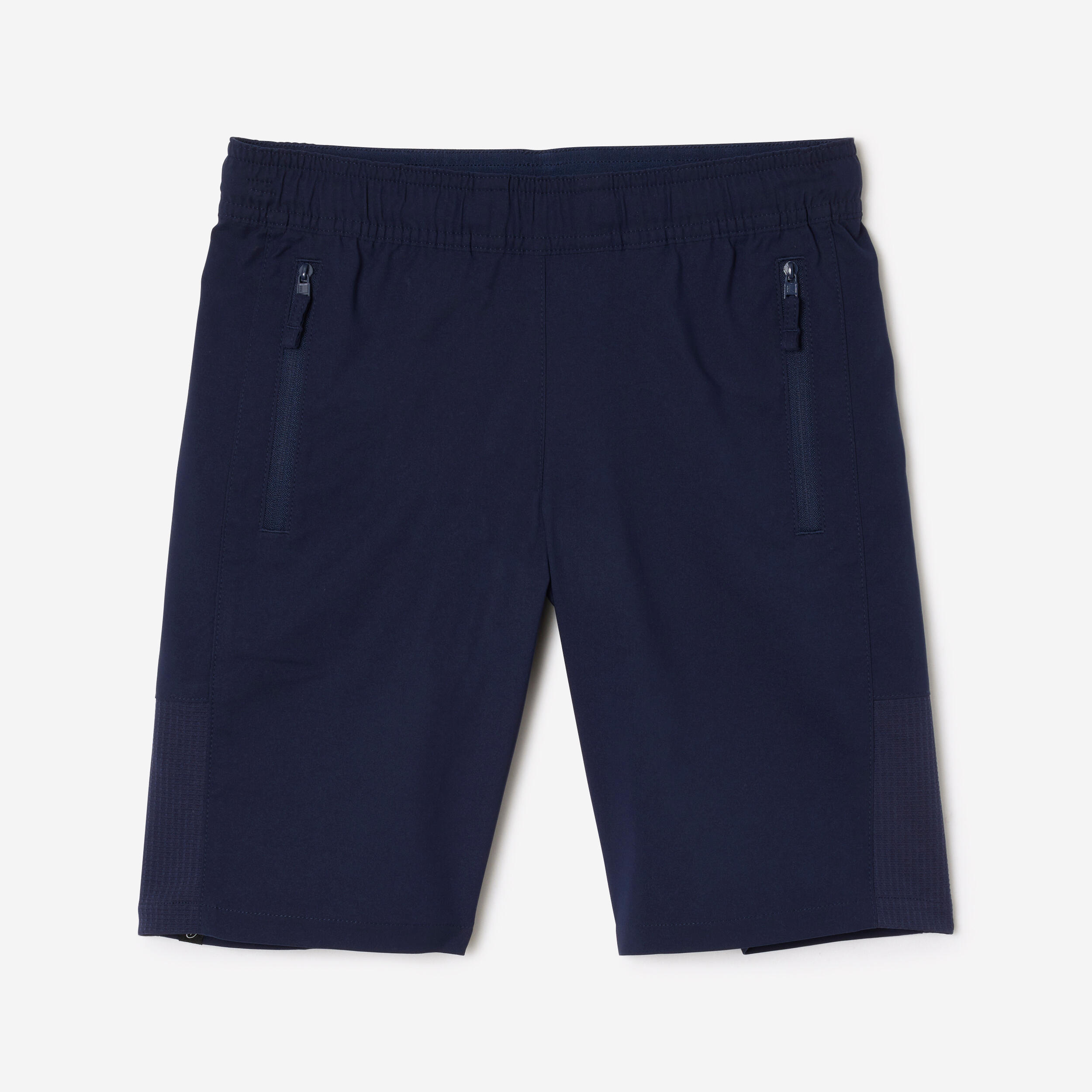 DECATHLON Kids' Breathable Shorts - Navy Blue