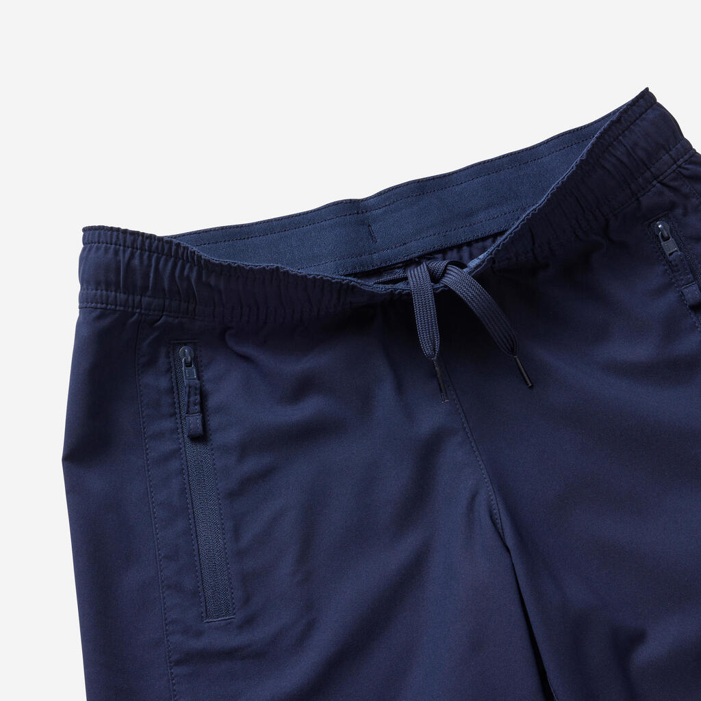 Kids' Breathable Multisport Shorts - Blue/Grey/Green