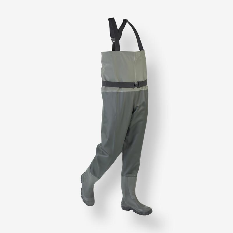 Spodniobuty wędkarskie Caperlan PVC-WDS 100