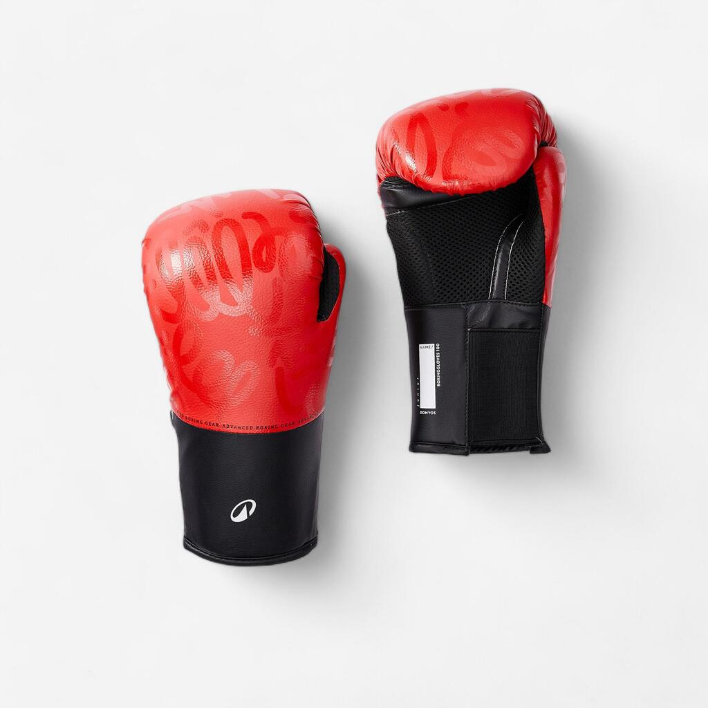 Guantes de box rojos para niños