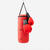 Kit sac de frappe, gants de boxe enfant - rouges