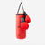 Kit sac de frappe, gants de boxe enfant - rouges