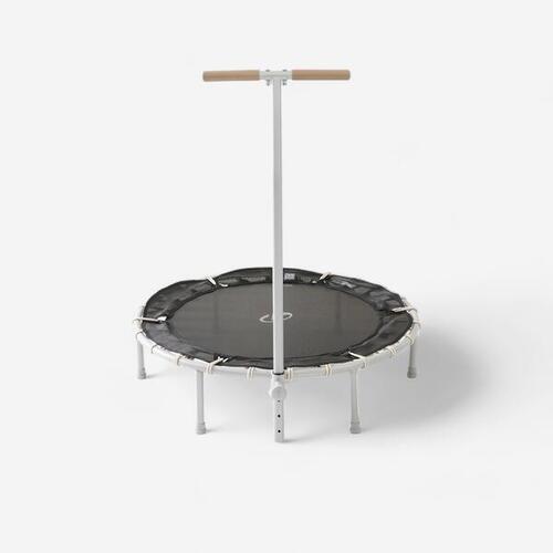 Trampoline fitness FIT TRAMPO500 avec barre frontale - Noir