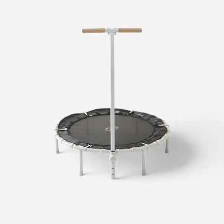 Trampolín con barra frontal fitness FIT TRAMPO500 