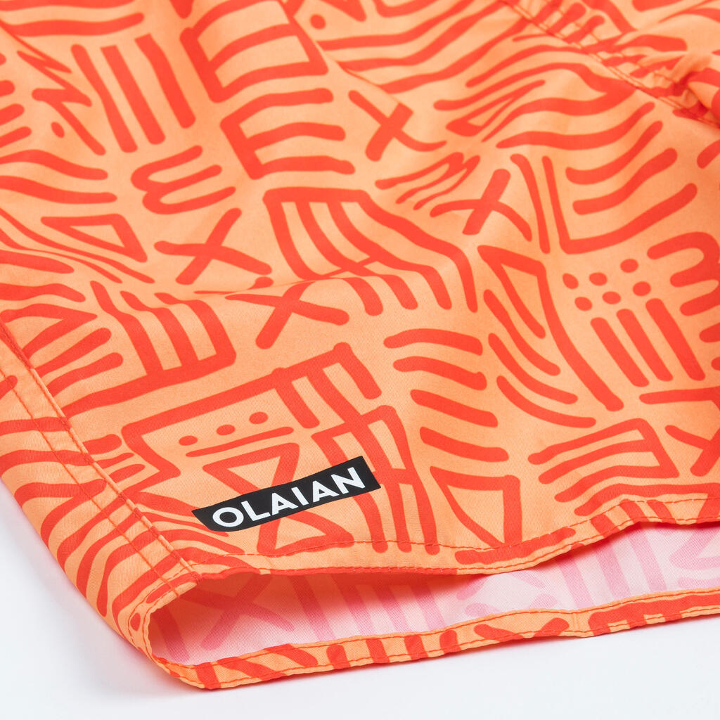 Short de bain Garçon - 100 ROCKET BLUE
