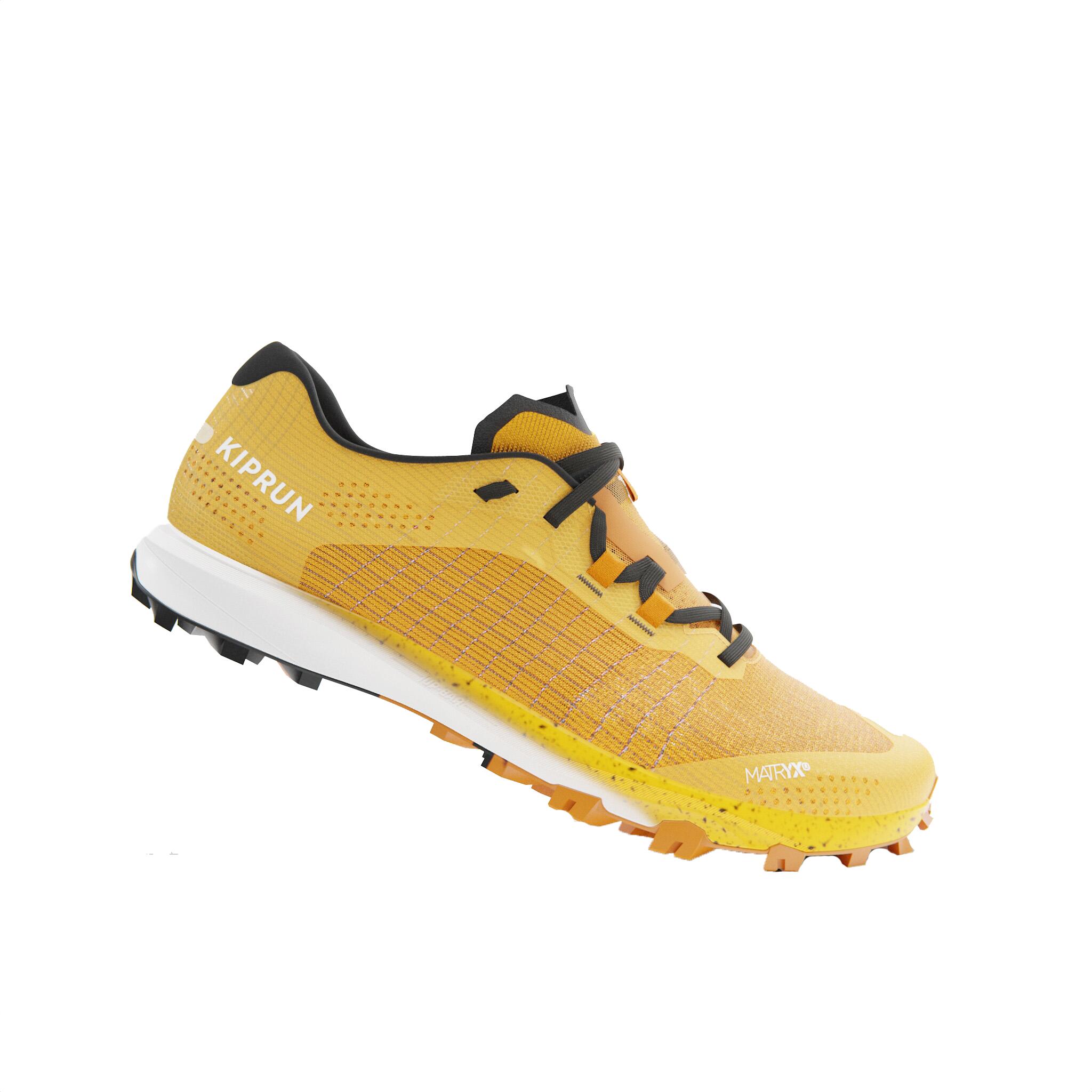 Kiprun Race Light Men's Trail Running Competition Shoes - Mango 1/11