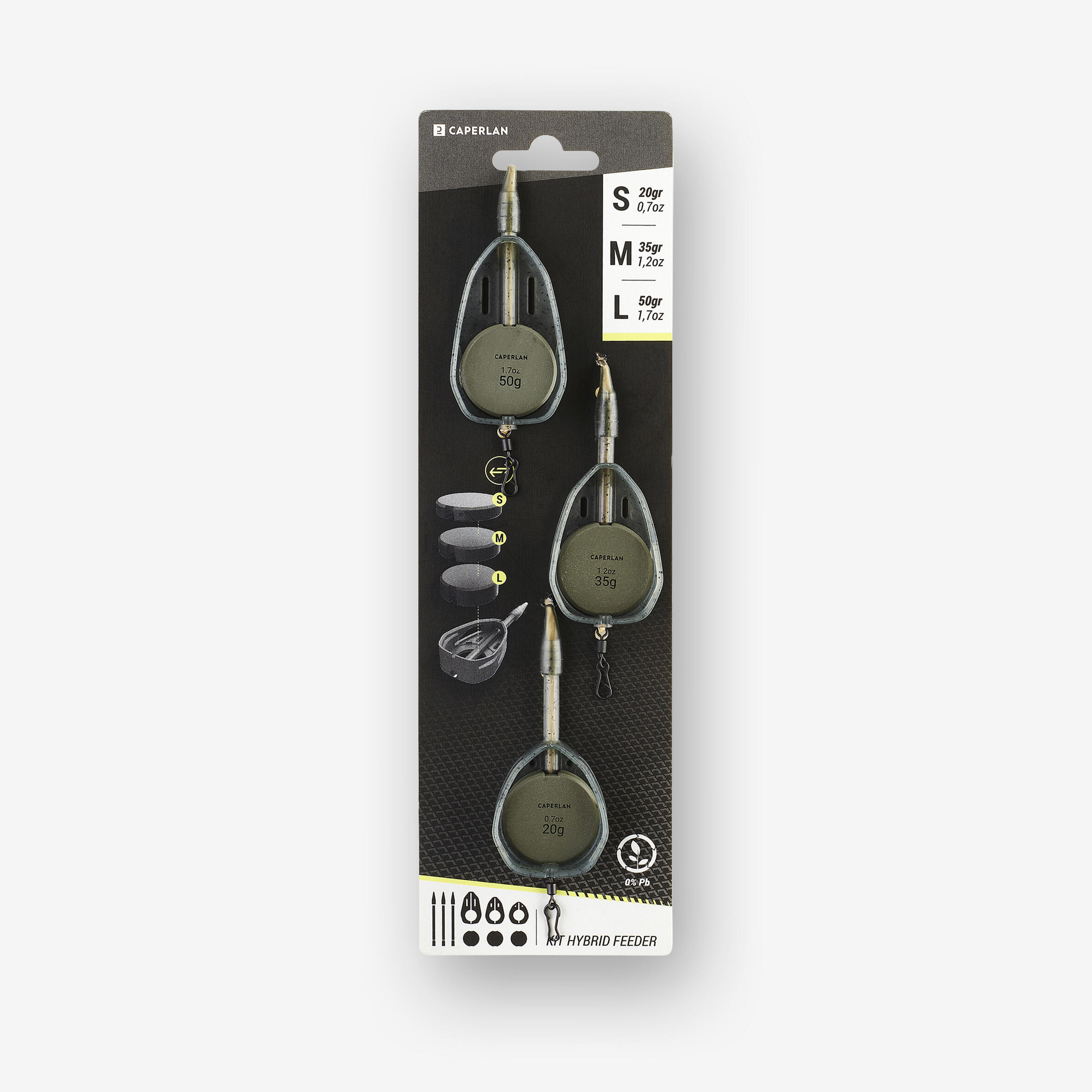 Kit gaiola method feeder híbrida