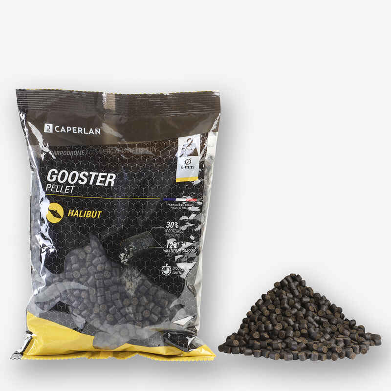 GOOSTER PELLET HALIBUT 6MM 0.7 KG FOR STILL FISHING FOR CARP