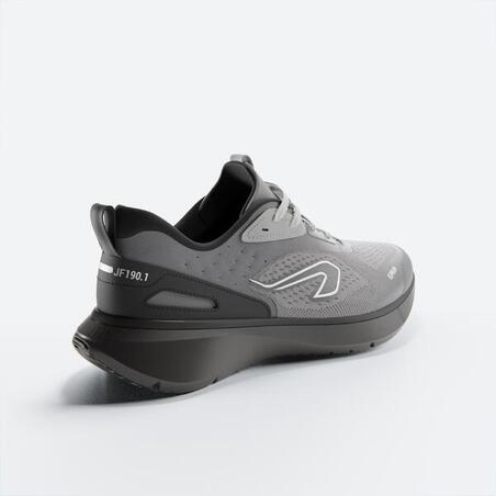 Кросівки чоловічі JOGFLOW 190.1 для бігу чорні/сірі