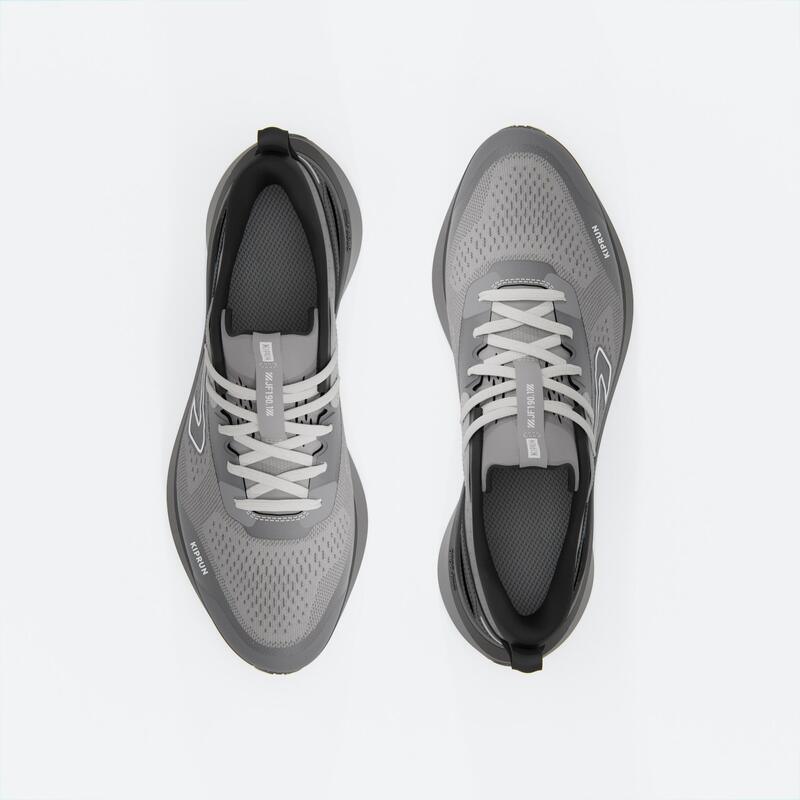 男款跑鞋 JOGFLOW 190.1－黑色／灰色